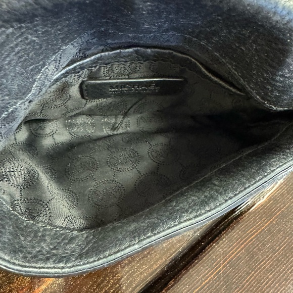 Michael Kors Black Textured Crossbody Bag - Picture 7 of 8